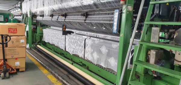 R2/3 Max Kroher Twistex Karl Mayer raschel jacquard machine RJPC4F-NE