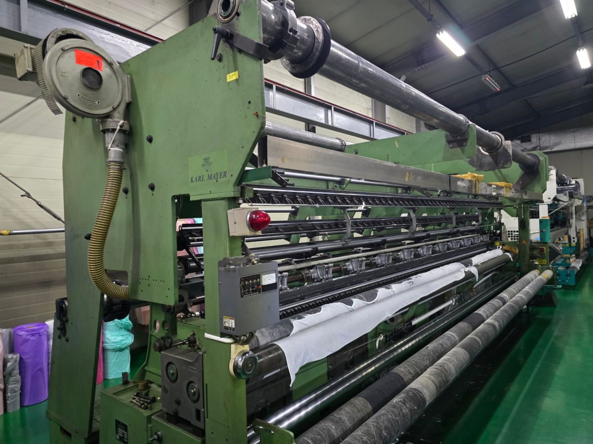 K1/1 Max Kroher Twistex Karl Mayer tricot machines KS3